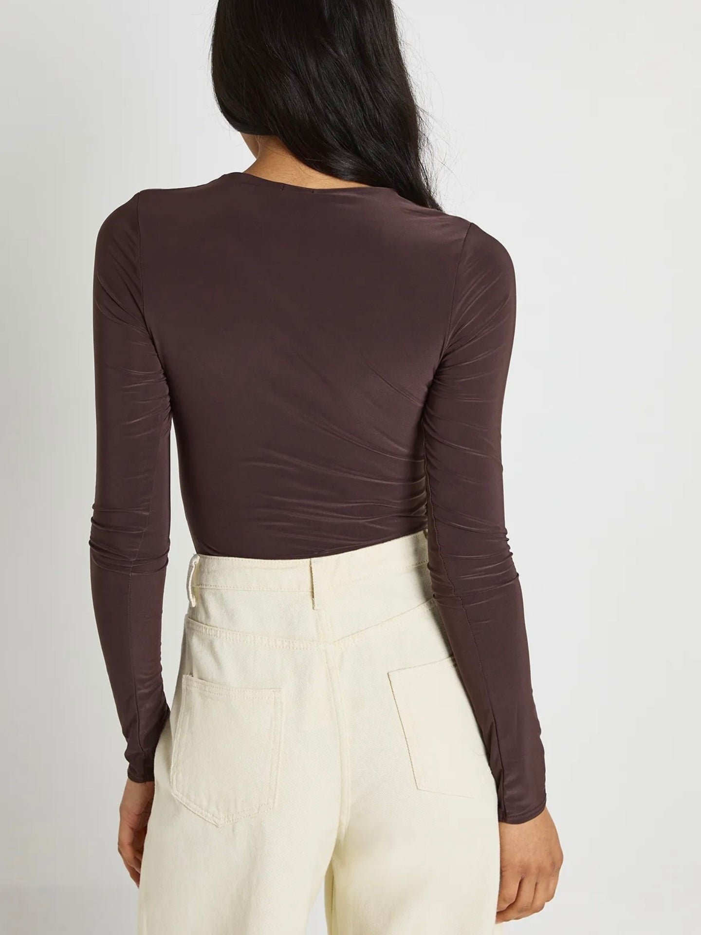 Long Sleeve Top - Mocha