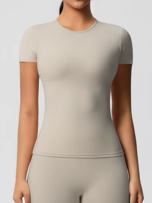 Contour Tee - Oat