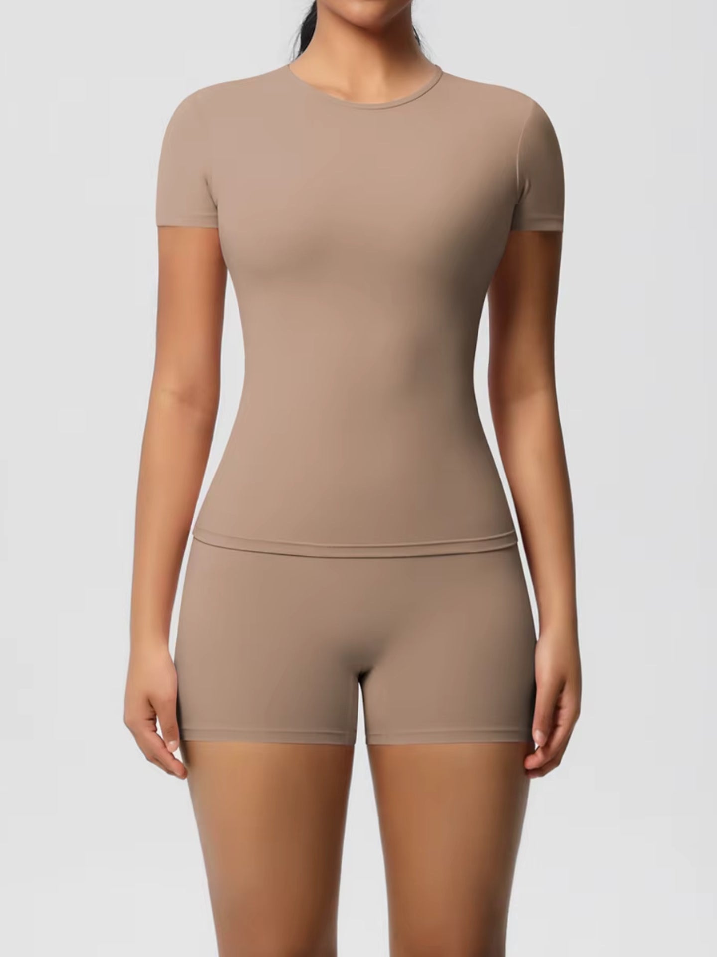 Contour Tee - Sand