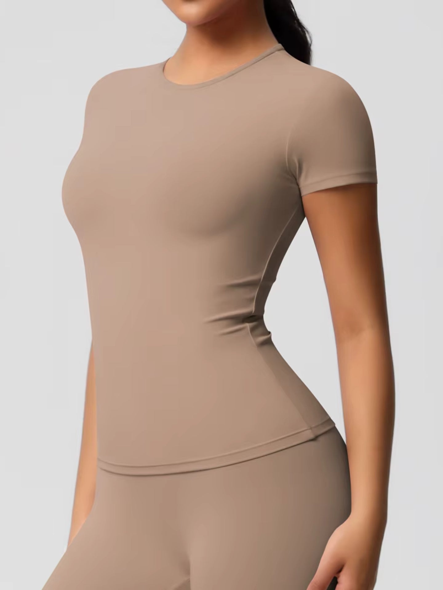 Contour Tee - Sand
