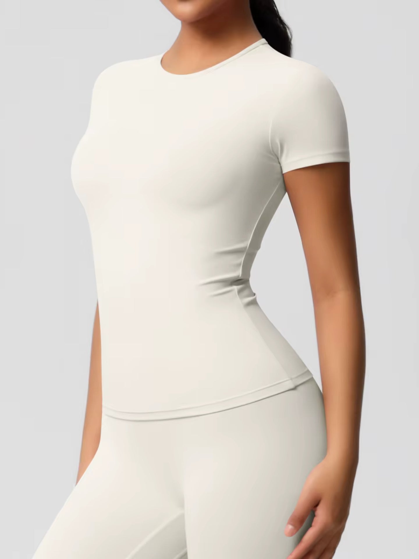 Contour Tee - Ivory