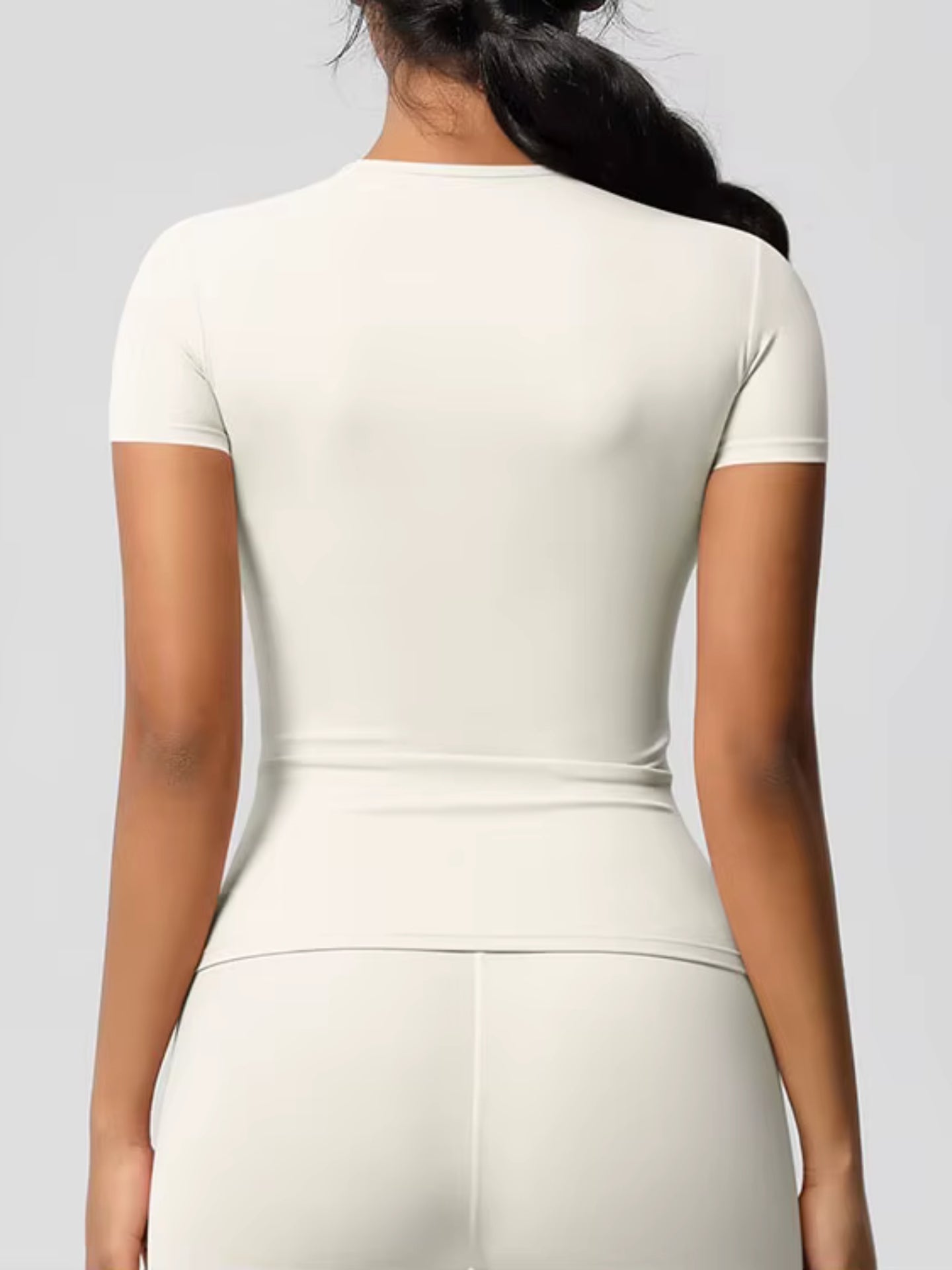 Contour Tee - Ivory