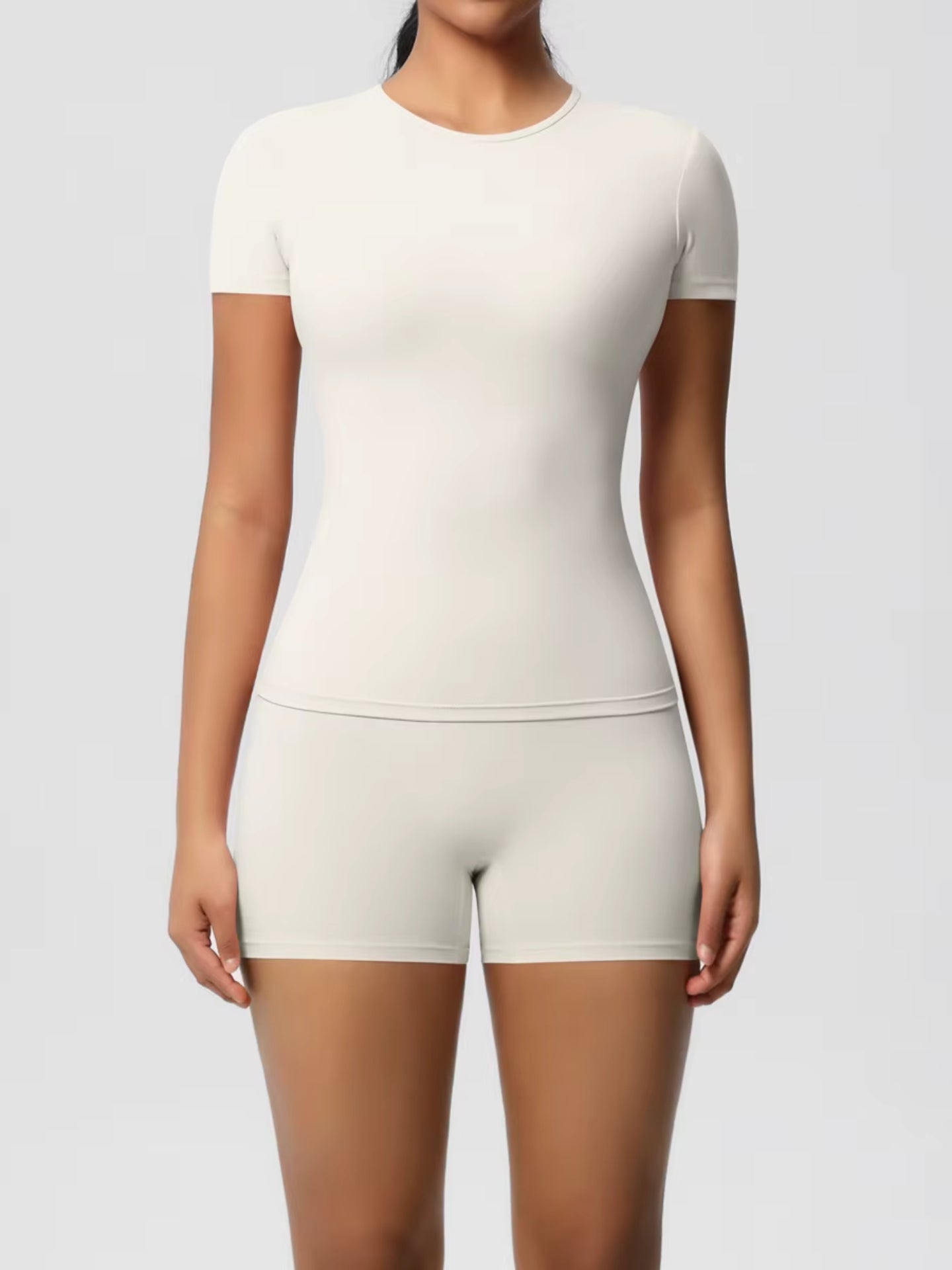 Contour Tee - Ivory