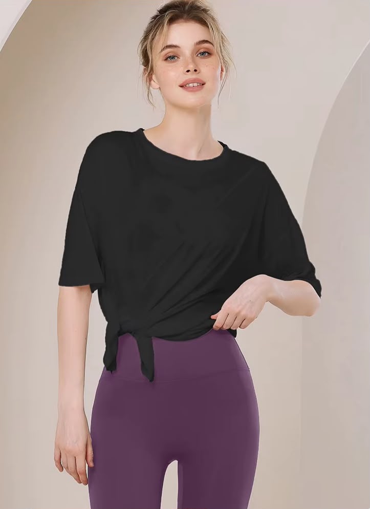 Essential Oversized tee-onyx